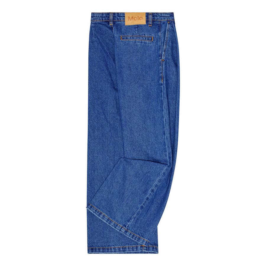 Woven Pants Aeisha Mid Blue Denim