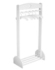 STAR white garment rack