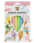Feutres parfumés glace Tiger Tribe Scented Sundae Markers, set de 6 marqueurs pour enfant dès 3 ans