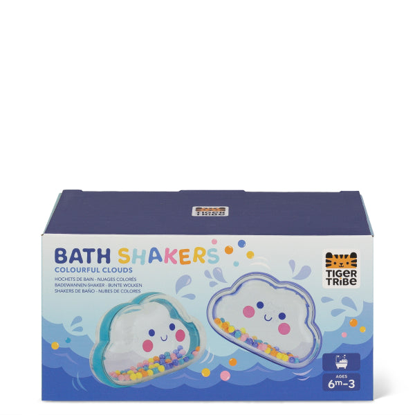Bath Shakers Colourful Clouds, hochets de bain nuages Tiger Tribe