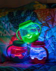 Mini Sensory Jar rose Glo Pals, idée cadeau d'éveil sensoriel pour un anniversaire dès 18 mois