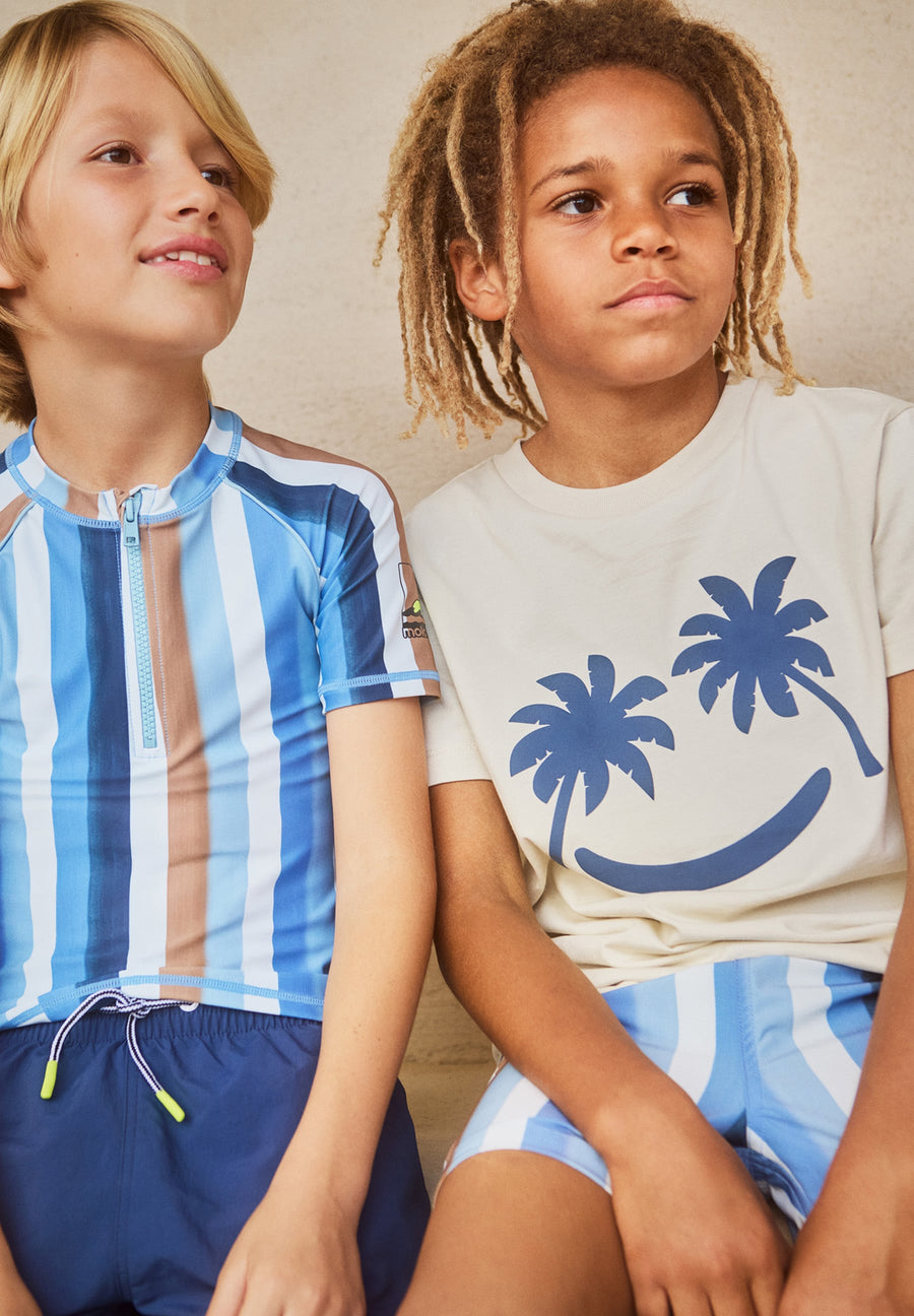 T-shirts Short sleeves Rame Blue Palms Molo