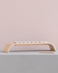 White plywood xylophone