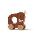NEO brown mammoth pull toy