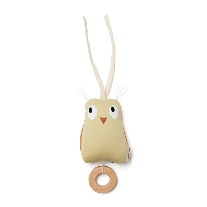 EDVIN green owl music box