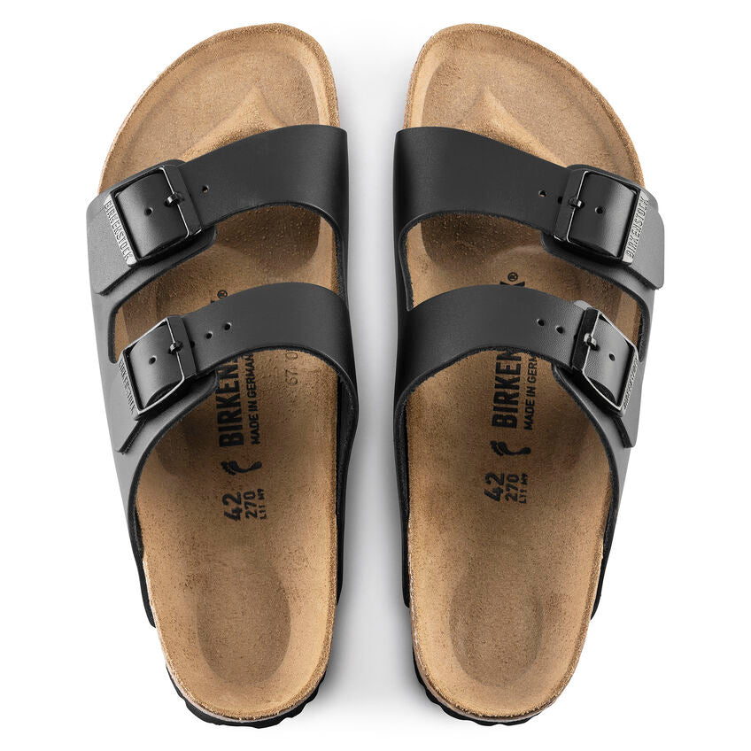Arizona Natural Leather Black Birkenstock - Main Image