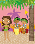 Minimiki - Stickers - Habille Mohea à Tahiti