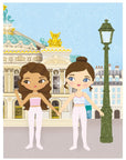 Minimiki - Stickers - Habille Emma à l'Opéra de Paris