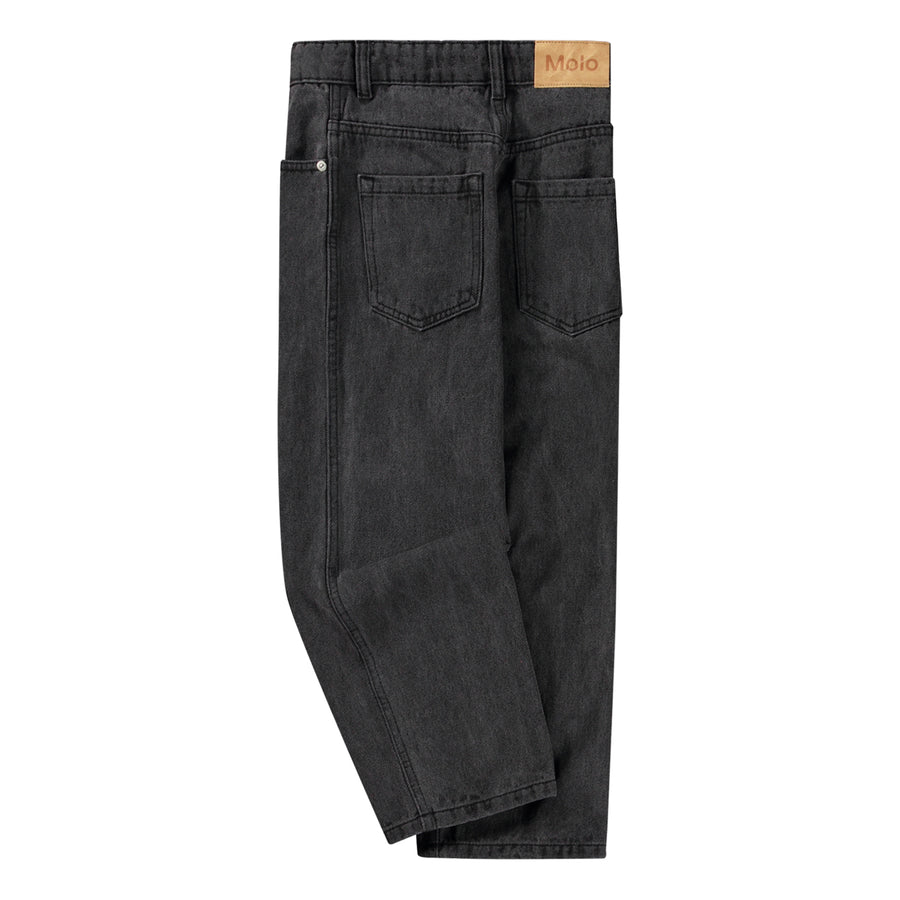 Woven Pants Aiden Charcoal Denim