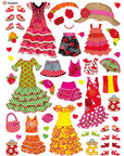 Minimiki - Stickers - Robes du monde