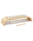 White plywood xylophone