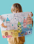 Chateau – Set De Table À Colorier