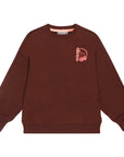 Sweatshirt Cherie bitter chocolate