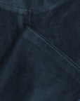 Legging enfant évasé Elaine bleu Blue Wing Teal Tumble ’N Dry, détail du velours côtelé