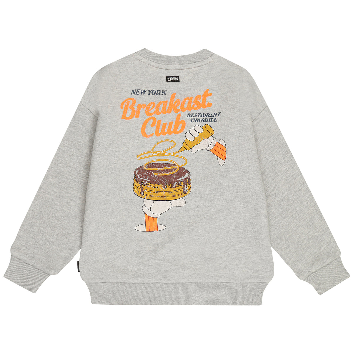 Sweatshirt Durham light grey melange