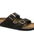 Arizona Soft Footbed Suede Leather - Mocha