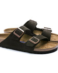 Arizona Soft Footbed Suede Leather - Mocha