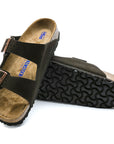 Arizona Soft Footbed Suede Leather - Mocha