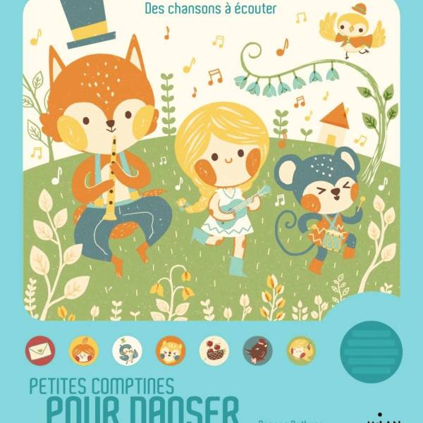 Petites comptines pour danser – livre sonore bébé Milan