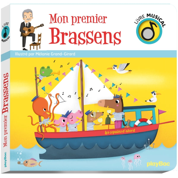 Livre musical - Mon premier Brassens