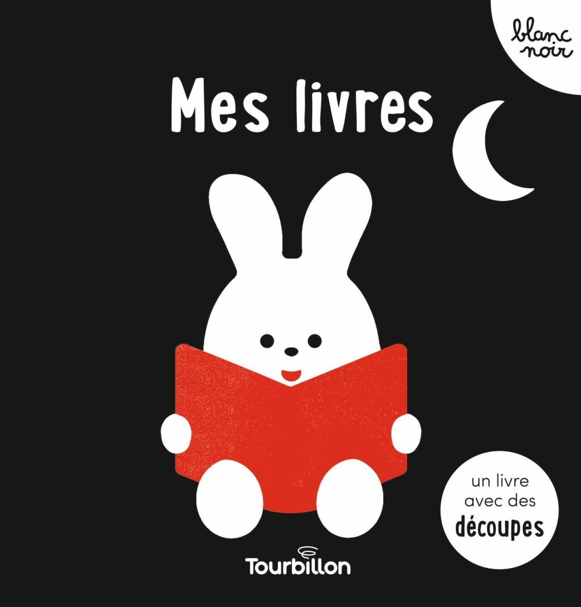 Mes livres noir et blanc – livre bébé contrasté Tourbillon