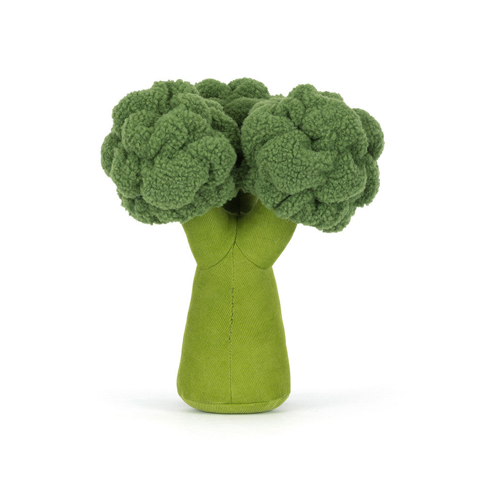 Peluche Amuseables Broccoli Jellycat, vue de dos