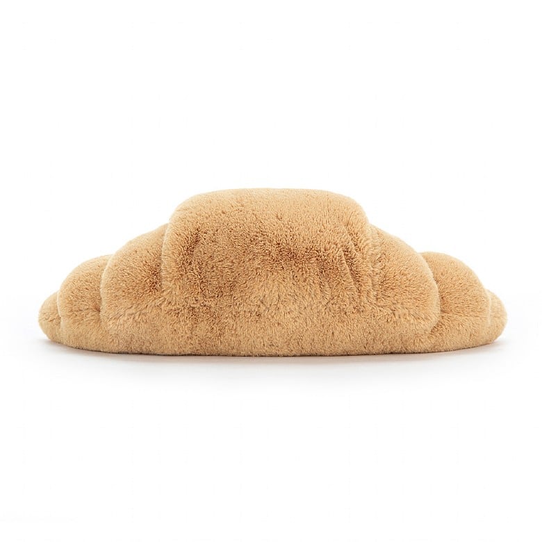 Peluche Amuseables Croissant Small Jellycat, de dos, bosses dorées