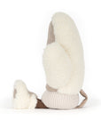 Peluche moufle Amuseables Fitswell Mitten Jellycat, beige