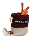 Peluche vin chaud Amuseables Mullover Spiced Drink Jellycat, marron