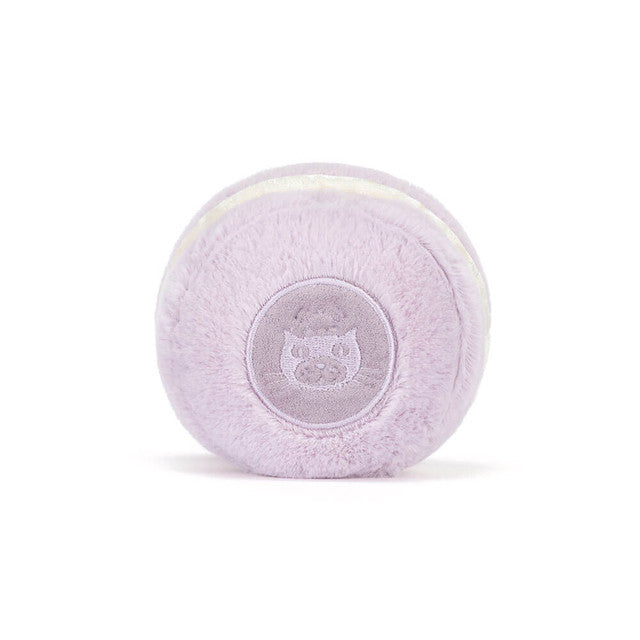 Peluche Amuseables May Macaron Lavender Jellycat, vue de dessus