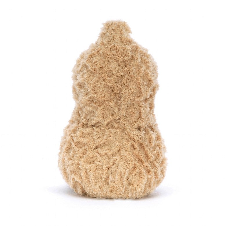 Peluche Amuseables Peanut Jellycat, vue de dos, pelage bouclé