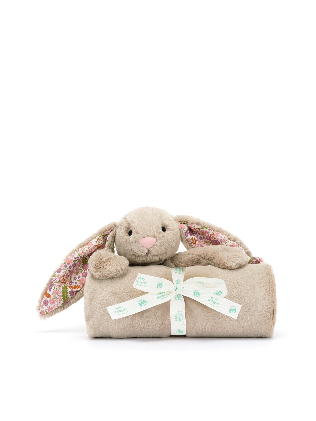Blossom Beige Bunny 'Petal' Blankie