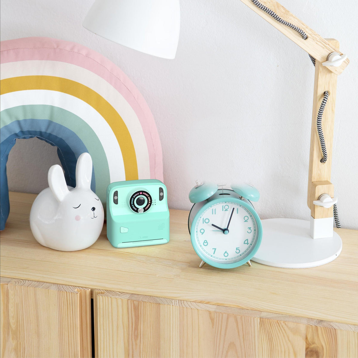 Appareil photo instantané turquoise pour enfant Pixiprint MOB, vue 7