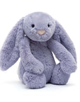 Peluche Bashful Viola Bunny Original Jellycat, de face, assis