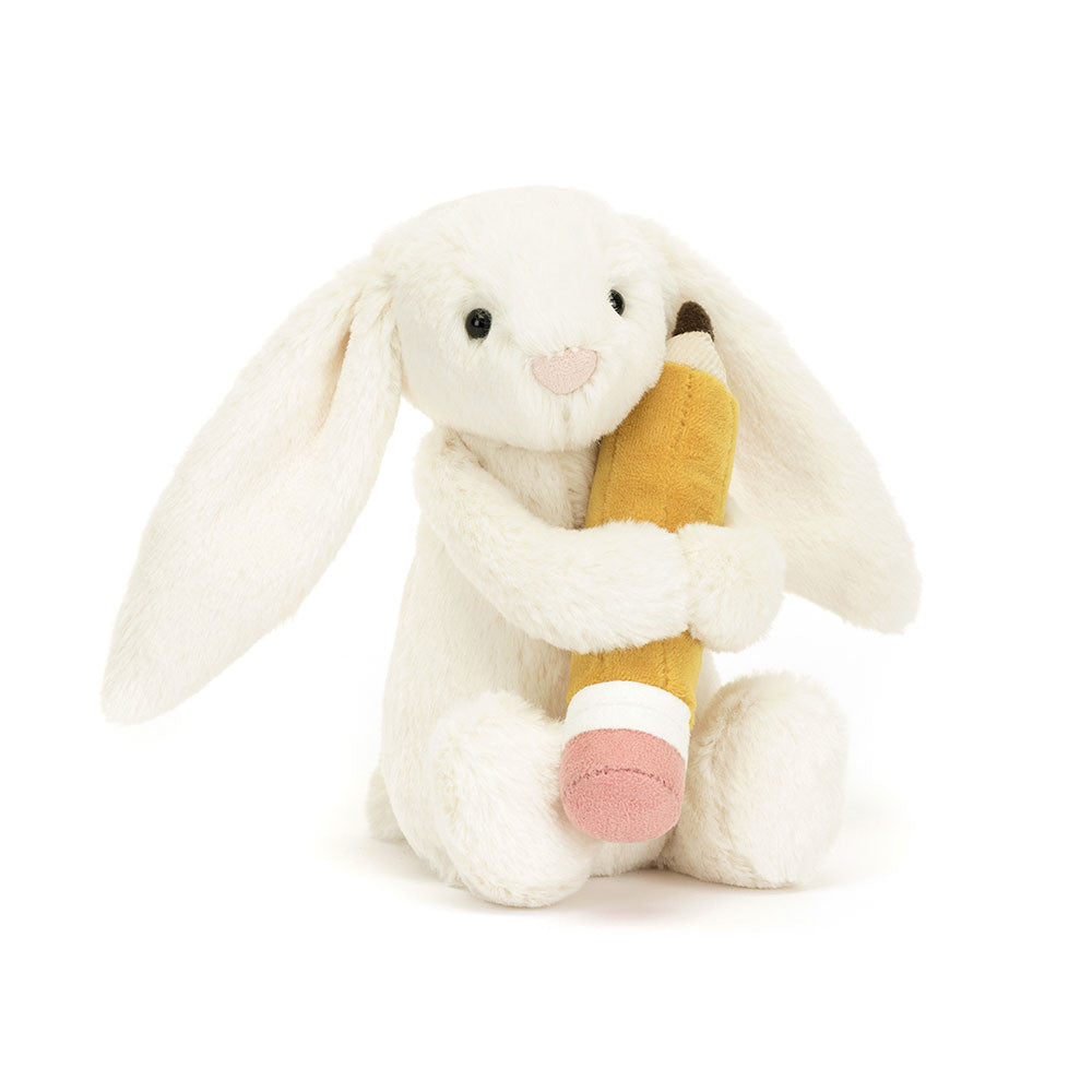  Bashful Bunny with Pencil ぬいぐるみ Bashful Bunny with Pencil Jellycat