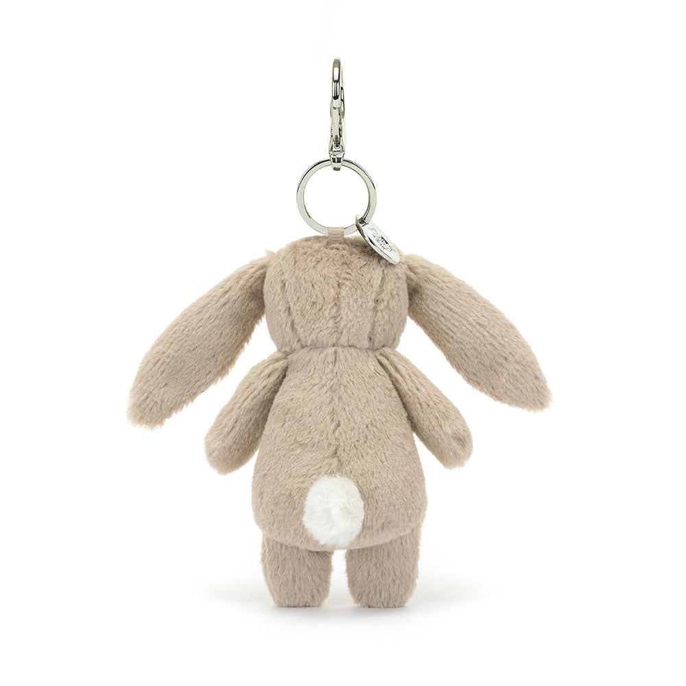 Blossom Bunny Beige Bag Charm