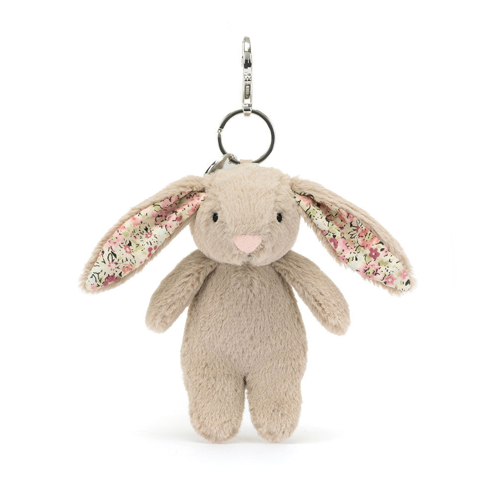Blossom Bunny Beige Bag Charm