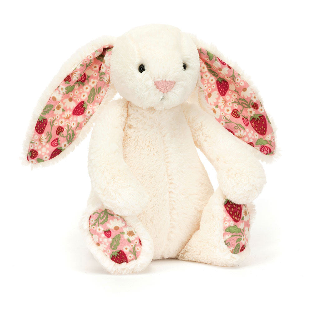 Blossom Cream Bunny 'Berry' Little Jellycat - Main Image