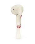 Blossom Cream Bunny Berry Ring Rattle