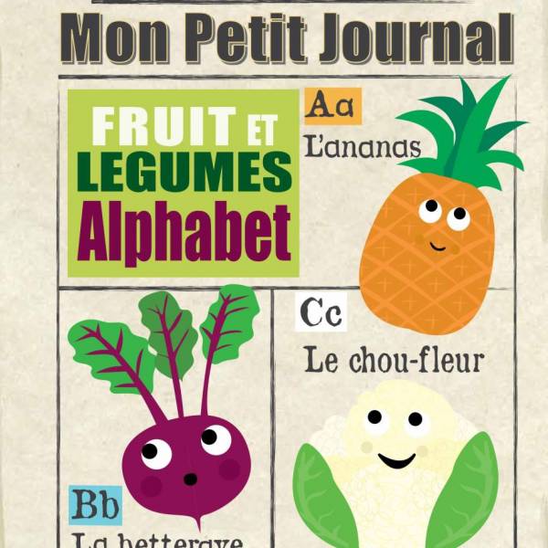 Crinkly Fruits et Légumes – livre en tissu qui crépite pour bébé