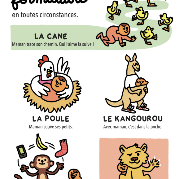 Gazette Maman Formidable – livre en tissu qui crépite pour bébé