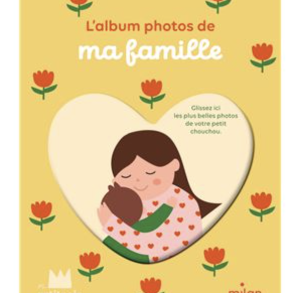 Album photo Ma famille – album photo bébé Milan