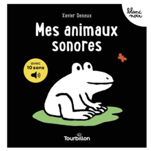Mes animaux sonores – livre sonore bébé Tourbillon