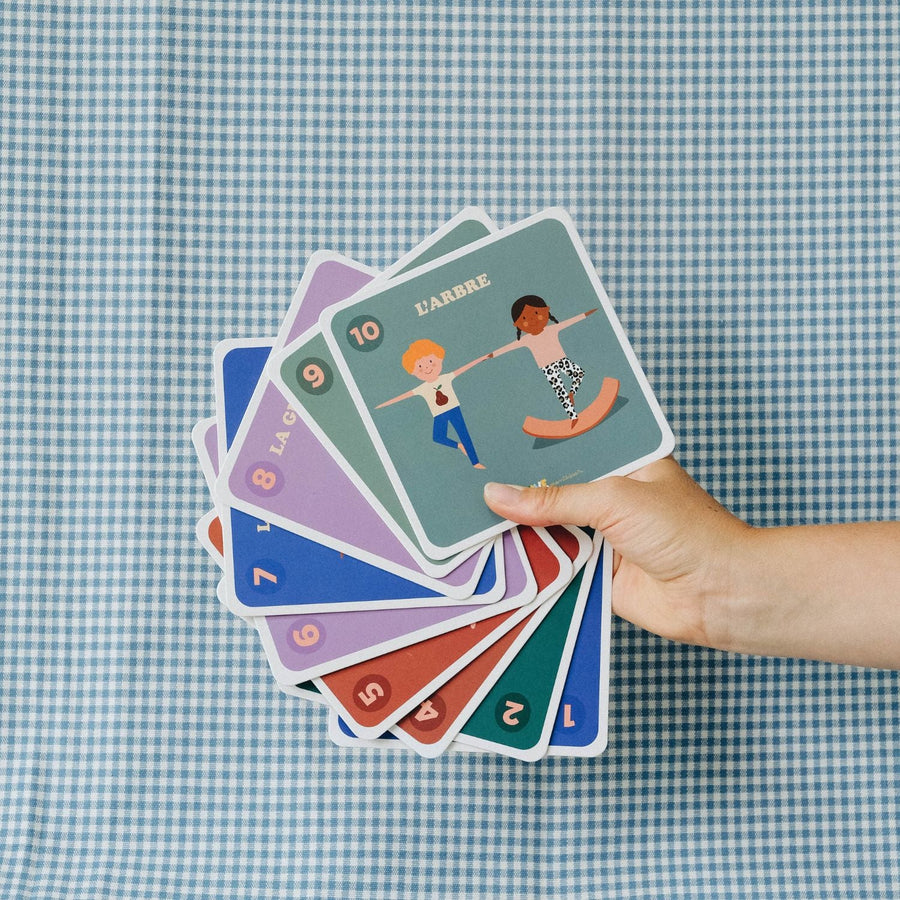 10 Cartes de Yoga Enfant