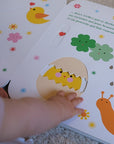 Mon jardin d’éveil – Tableaux d’activités, livre d'activités animé Marcel & Joachim : vingt animations et un miroir