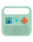 Enceinte Merlin Vert Amande – enceinte audio enfant Merlin