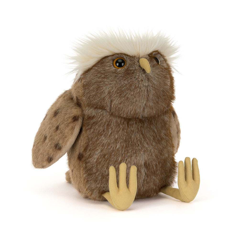 Peluche hibou Tawoola Owl Jellycat, marron