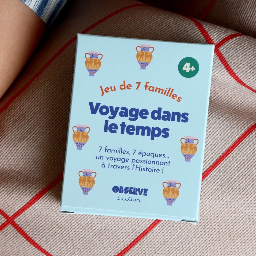 Jeu de 7 familles - Voyage dans le temps - HISTOIRE