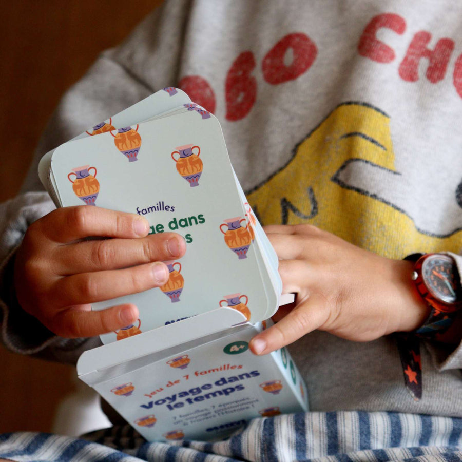 Jeu de 7 familles - Voyage dans le temps - HISTOIRE