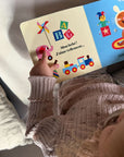 Livre sonore Nos petits bonheurs, livre sonore bébé Marcel & Joachim : mélodies et gazouillis sur la puce
